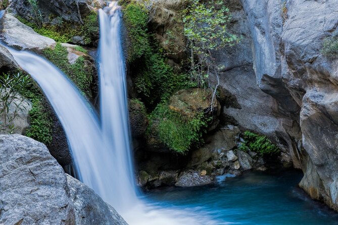 Alanya Sapadere Canyon & Waterfall tour in open Cabrio Bus