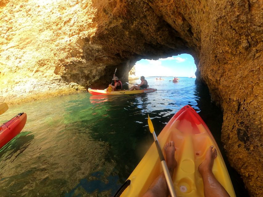 Alvor: Explore Caves Boat and Kayak Tour - The Experience in Detail