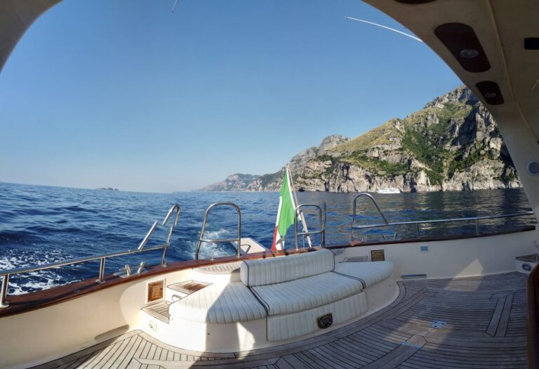 Amalfi Coast: Full Day Boat Tour Along The Coast