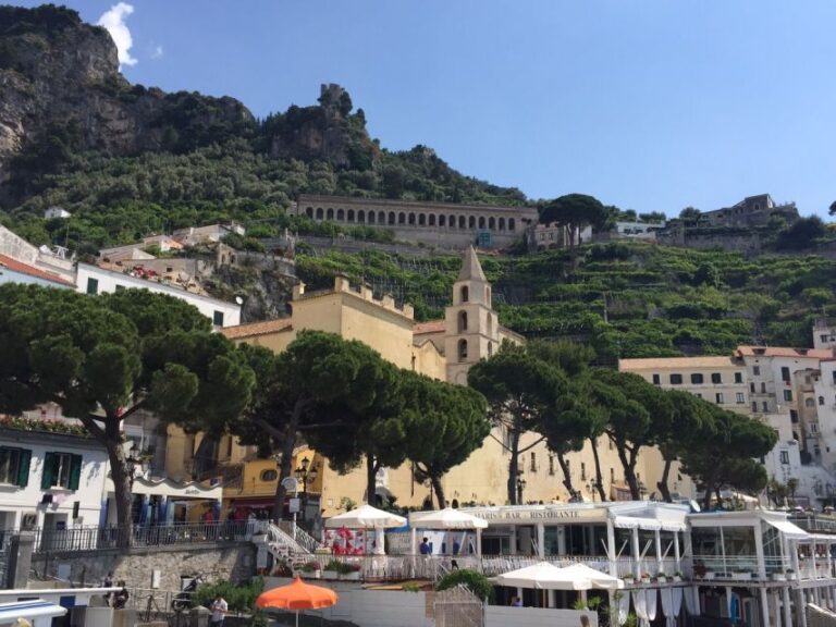 Amalfi Coast Private Tour from Sorrento with Driver 8 hours