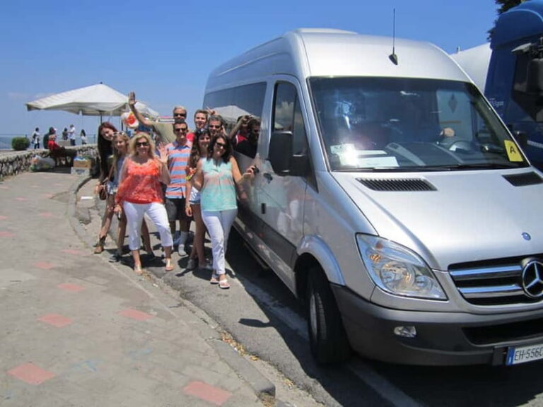 Amalfi Coast: Small-Group Tour For up to 8 people