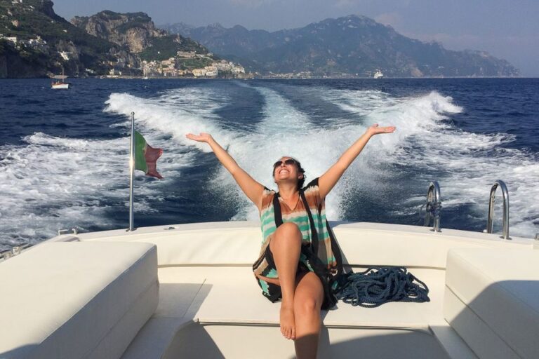 Amalfi: Private Full-Day Boat Excursion on the Amalfi Coast