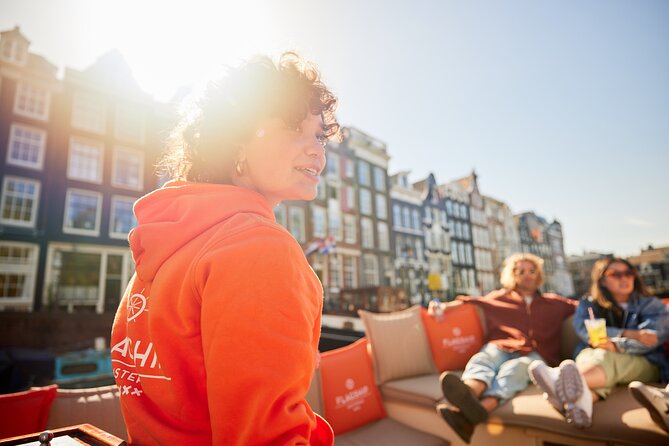Amsterdam Luxury Open Boat Canal Cruise with Unlimited Drinks