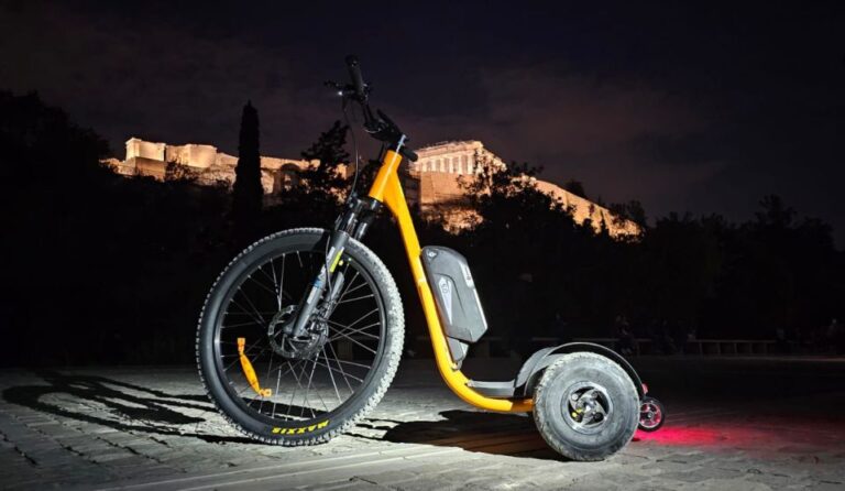Ancient Athens Ayo’s E-Bike Trike Tour