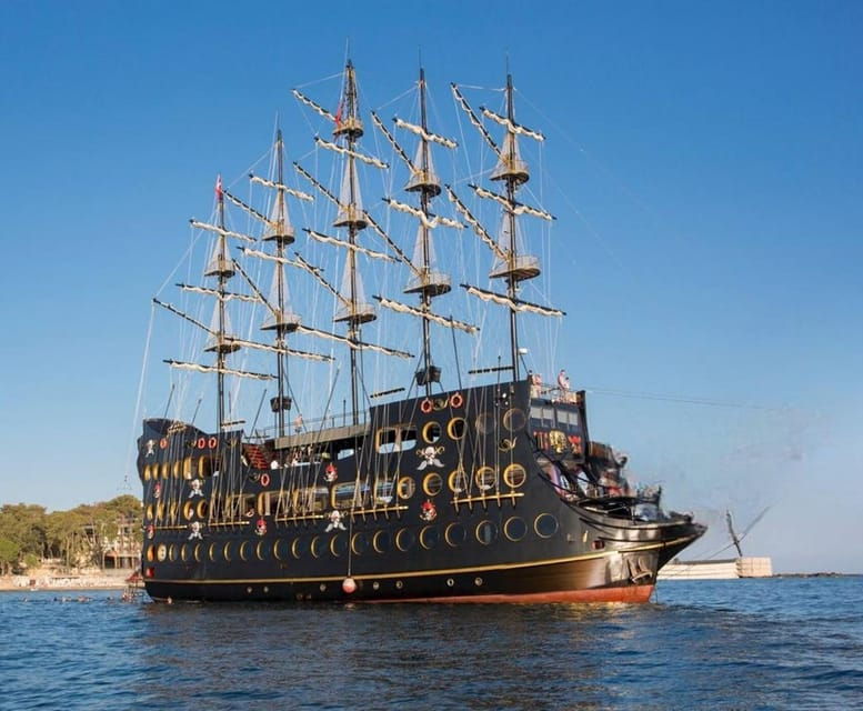 Antalya Biggest Pirate Boat Trip w/Lunch & Unlimited Drinks - The Experience: What to Expect on the Pirate Boat Trip
