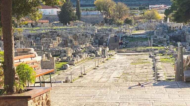 Athens: Ancient Corinth & Nafplio Full Day Trip with Swim