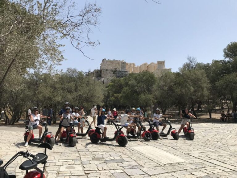Athens: Award-Winning Acropolis Guided e-Scooter Tour