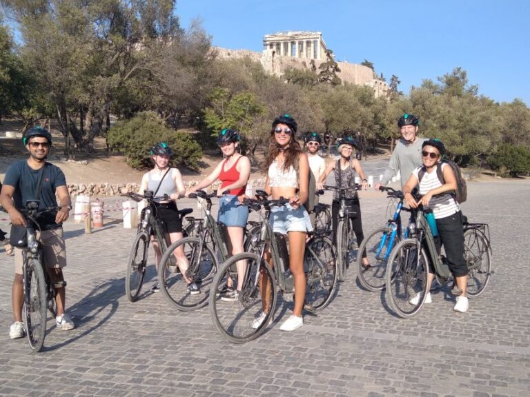 Athens: Bike Tour with Acropolis & Parthenon Visit