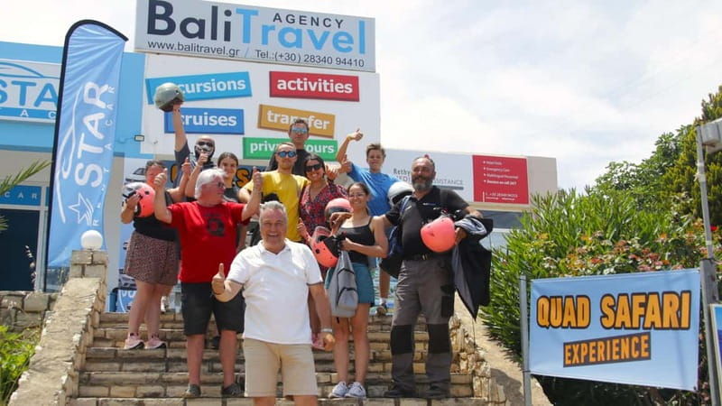 Bali & Panormo Rethymno:Quad Safari & visit Cave 57km 4hours - Starting Point and Logistics