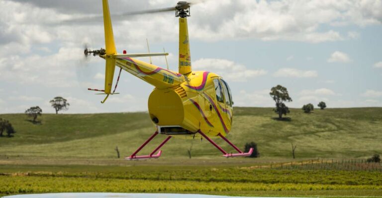 Barossa Valley: 30 Minute Scenic Helicopter Flight