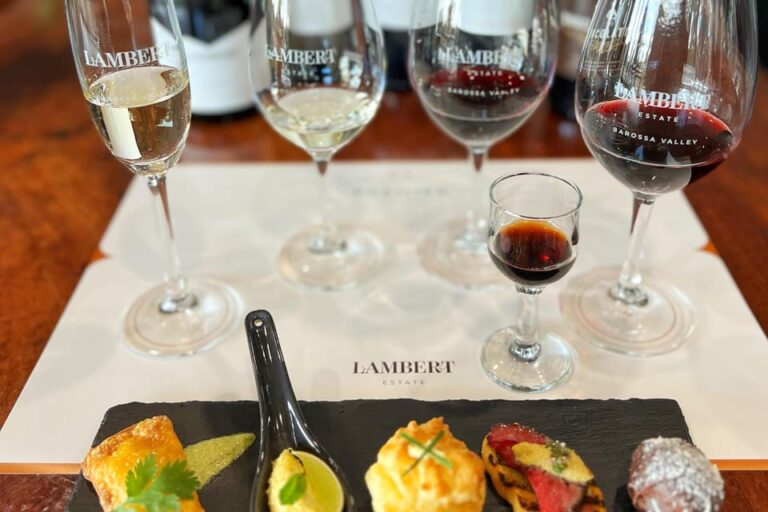 Barossa Valley: Canape and Wine Pairing at Lambert Estate