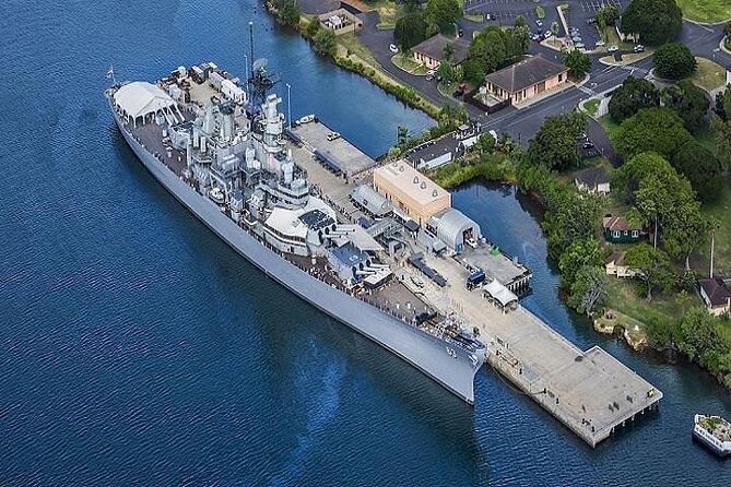 Battleships of World War II Departing from Waikiki Area