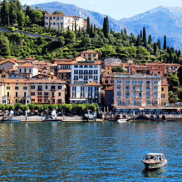 Bellagio: Shared Sunset Boat Tour with Prosecco Aperitif