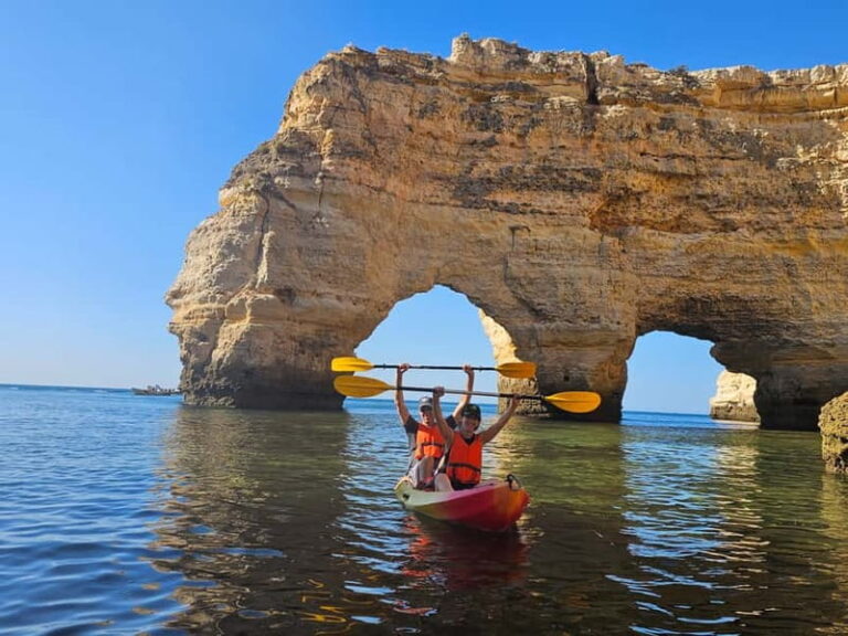 Benagil Cave: Guided Kayak Tour with Caves and Cliffs