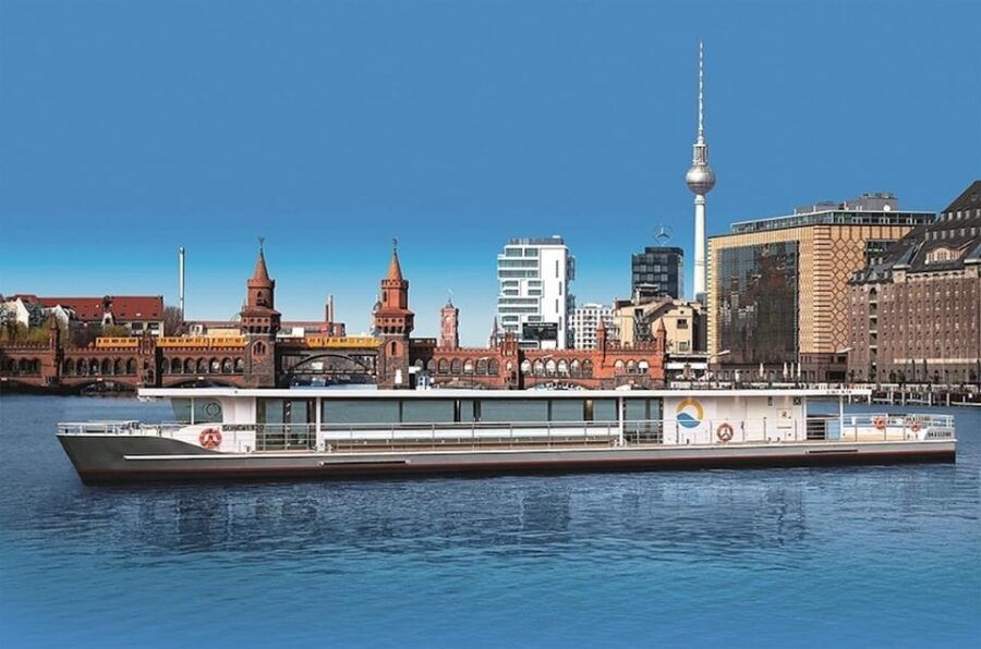 Berlin boat tour| Berlin highlight tour with solar boat on the Spree - The Itinerary: From Historic Bridges to Modern Landmarks