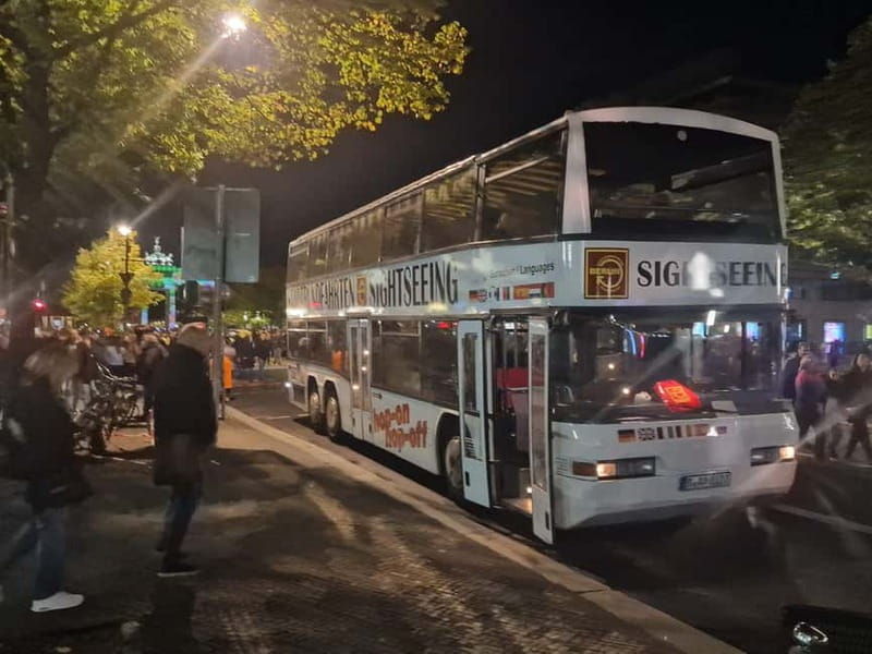 Berlin: Bus Tour by Night with Live Commentary - A Closer Look at What to Expect