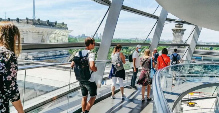 Berlin: Government Quarter Tour and Reichstag Dome Visit