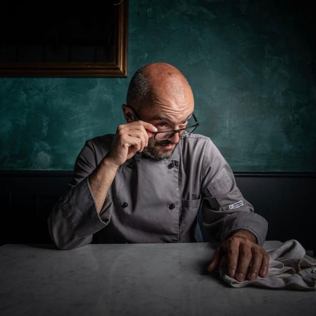 Blind tasting dinner with a starred chef and sommelier