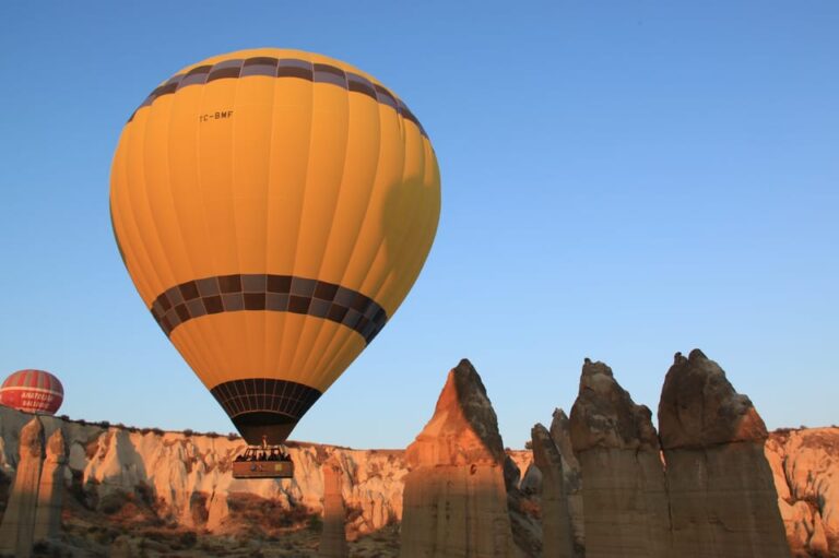 Cappadocia: Hot Air Balloon Flight with Pickup & Drop-off