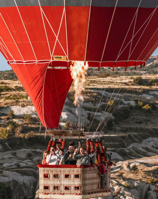 Cappadocia: Hot Air Balloon Ride with Hotel Transfers
