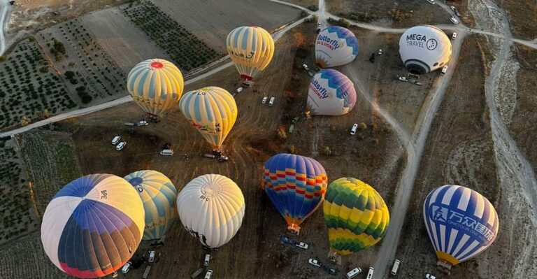 Cappadocia Sunrise Hot Air Balloon over Goreme Valleys