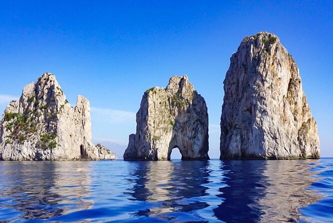 Capri Positano and Amalfi Ischia Private Boat Tour from Sorrento