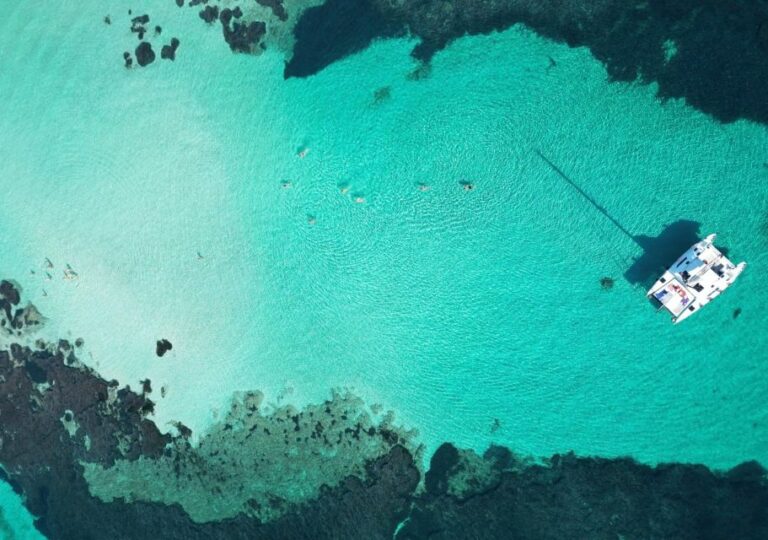 Catamaran tour Asinara island national park Buriana Charter