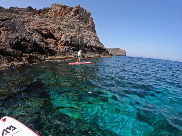 Chania: Stand-up Paddleboard Tour to Lazareta Island