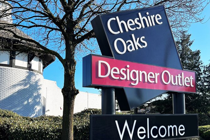Cheshire Oaks Designer Outlet Shopping Spree from Manchester