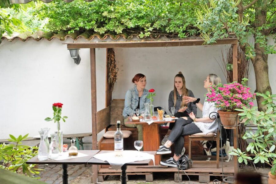 Cologne-Nippes: Summer wine party in the frenchstyle garden - An Overview of the Experience