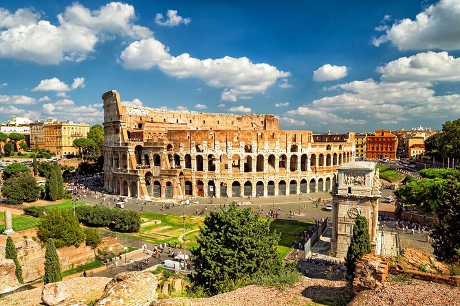 Colosseum, Forum, Palatine Hill with Arena Access and Audio Guide