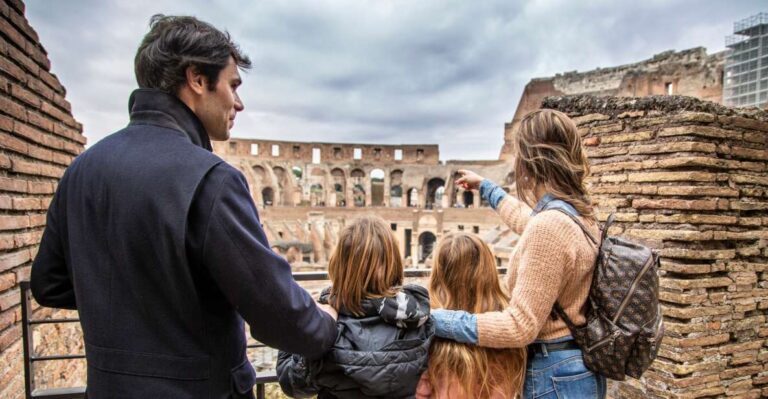 Colosseum, Roman Forum & Pantheon Tour for Kids with Gelato