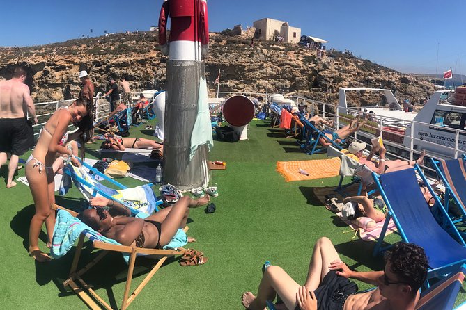 Comino, the BLUE LAGOON, Crystal Lagoon & Caves CRUISE