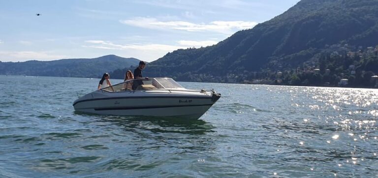 COMO LAKE : 1hr Private Boat Tour with skipper