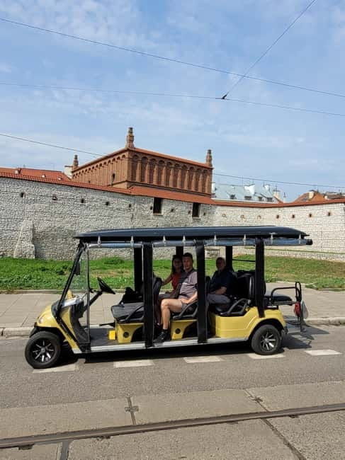 Cracow sightseeing tour by electric golf cart