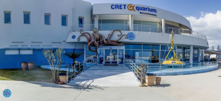 Crete: Heraklion Center, Local Market and Creta Aquarium