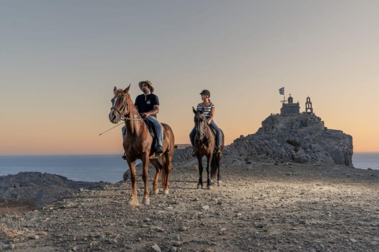 Crete Horse Riding: Saint Paisios Hill Trip
