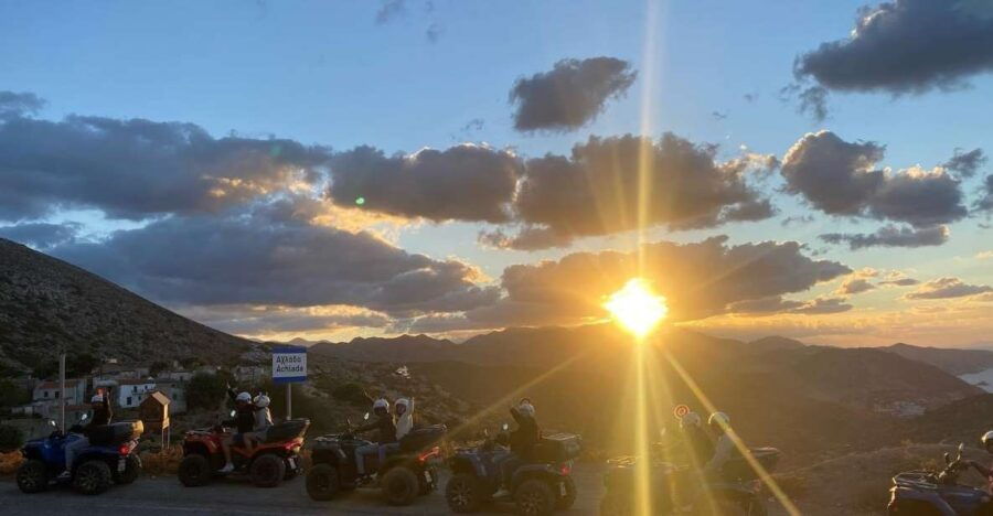 Crete: Sunset or Morning Quad with Local Products Tasting - Good To Know