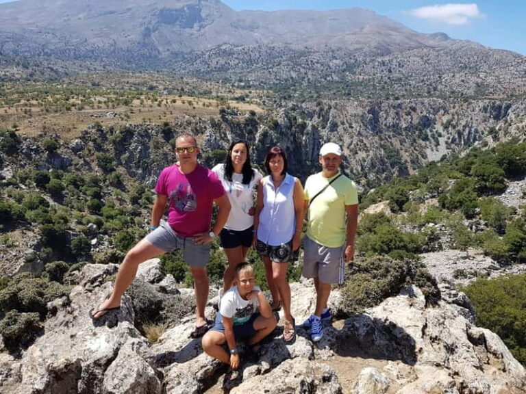 Crete:Zeus & Lassithi Plateau, OliveTasting, Kritza, Pottery