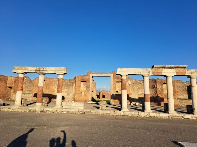 Day Trip to Pompeii & Vesuvius from Naples