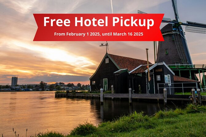 Daytrip Tour from Amsterdam to Zaanse Schans and Giethoorn