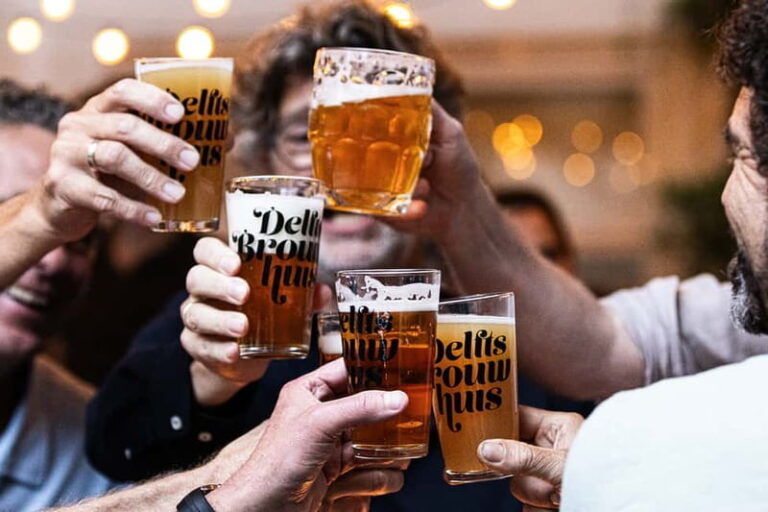 Delft: Craft Beer Tasting in Medieval Brewery with Snacks