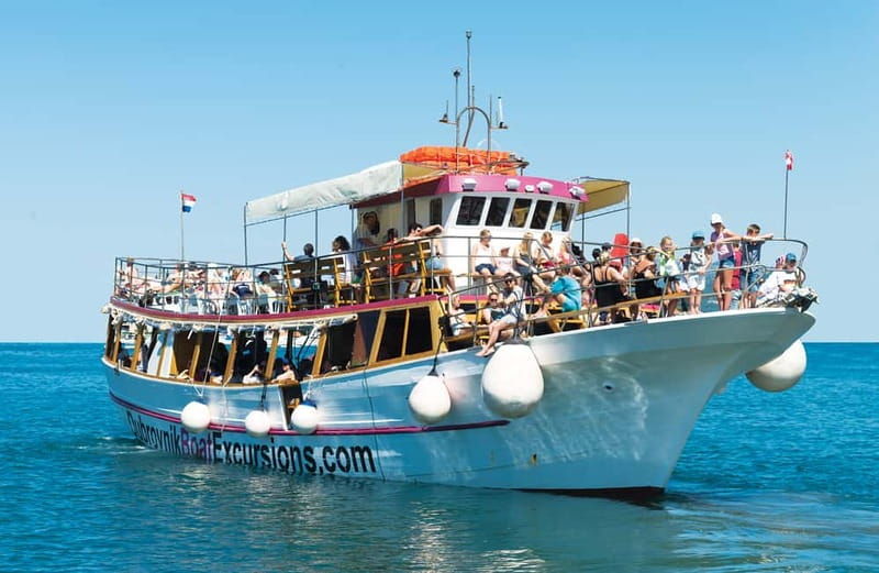 Dubrovnik: 3 Islands Boat Trip with Drinks (FR, ES, IT, EN) - The Experience in Detail