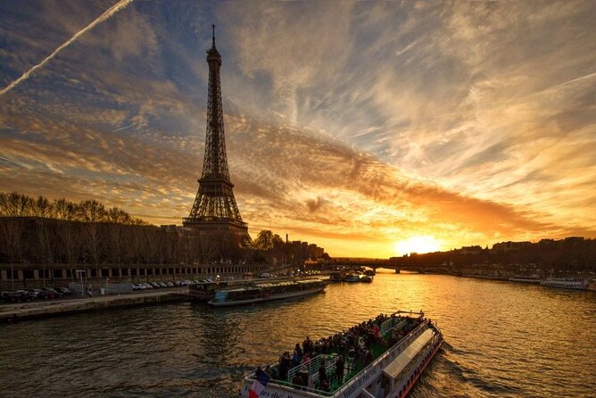 Eiffel Tower Summit Floor Entry & Illuminations Seine Cruise
