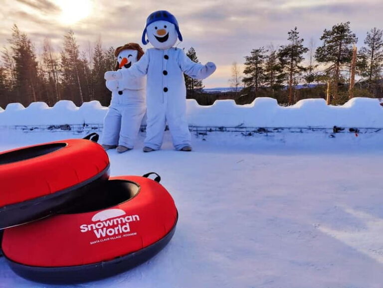 Entrance tickets to Snowman World and Snow Restaurant Dinner