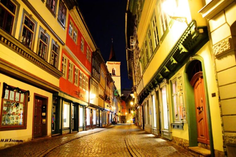 Erfurt: With night watchman Schwalbe through the old town, including tasting