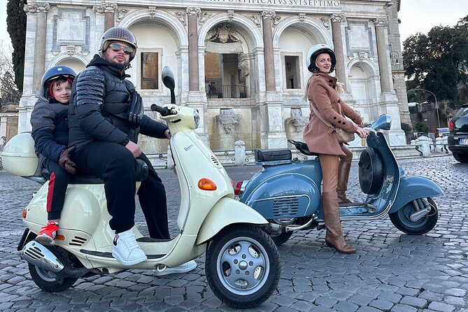 Exploring Rome on a Vintage Vespa Adventure Journey