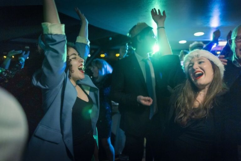 Festive London New Years Eve 3-Course Dinner Cruise