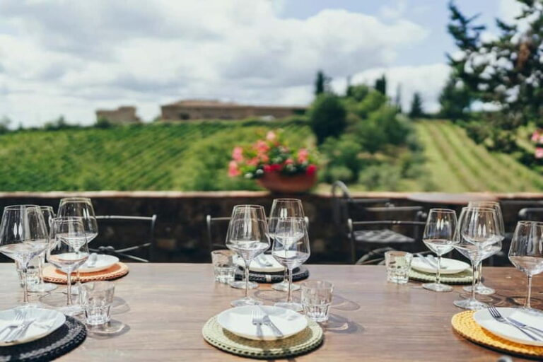 Florence: Chianti Secrets Wineries Tour With Lunch