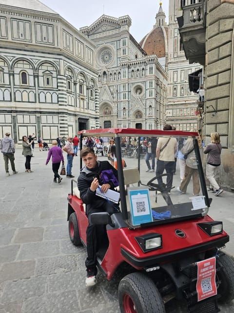 Florence: Private Guided Golf Cart Tour